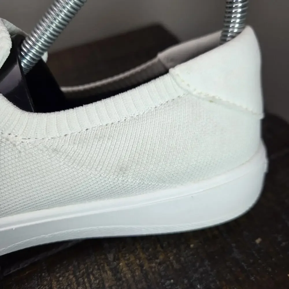 Vessi Boardwalk Slip On Womens Size 7 Waterproof Shoes Sneakers Sail White
